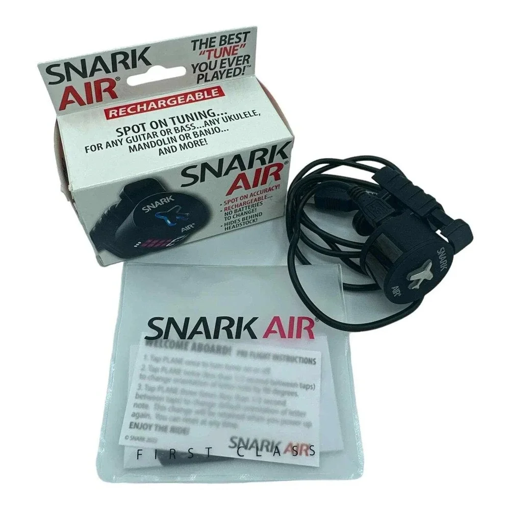 Snark Air Rechargeable Clip On Guitar Tuner Ukulele Bass Mandolin Banjo - Picture 4 of 9